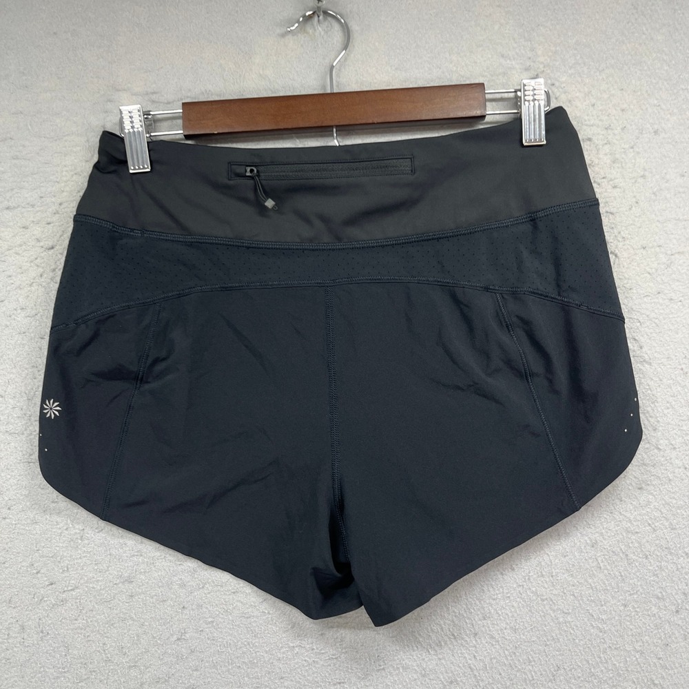 Athleta Run With It 3.5 Short Womens XS Black Active Performance Athletic Gym